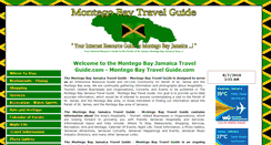 Desktop Screenshot of montegobaytravelguide.com